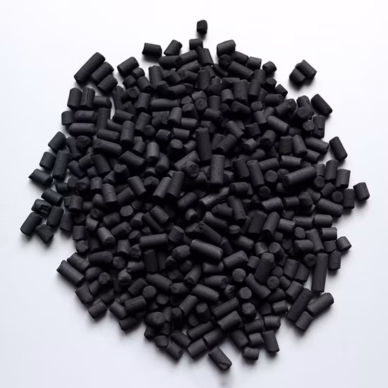 330 Kg Per Cubic Meters Density Black Coal Columnar Activated Carbon Created for Sulfide Removal Purposes