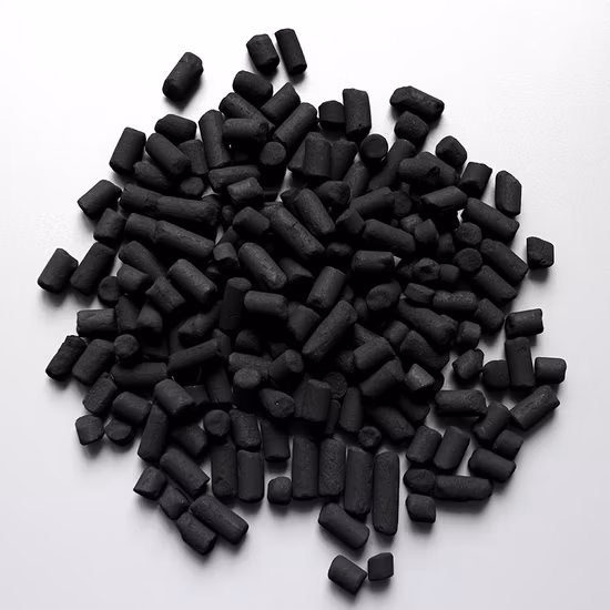 330 Kg Per Cubic Meters Density Black Coal Columnar Activated Carbon Created for Sulfide Removal Purposes